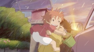 Online film Ponyo z útesu nad mořem