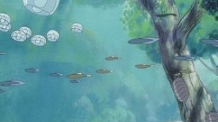 Online film Ponyo z útesu nad mořem