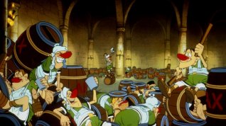 Online film Asterix v Británii