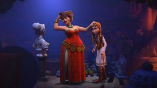 Online film Sněhová královna v zemi zrcadel