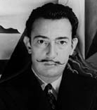 Herec Salvador Dalí